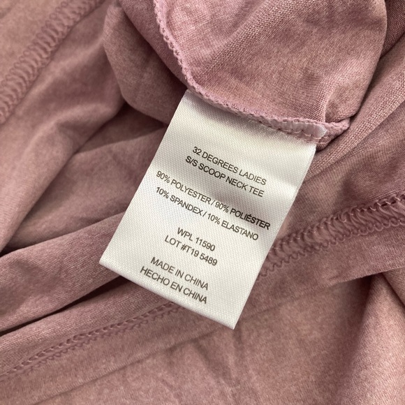 32 Degrees | NWT Ladies Scoop Neck Tee - Picture 5 of 6
